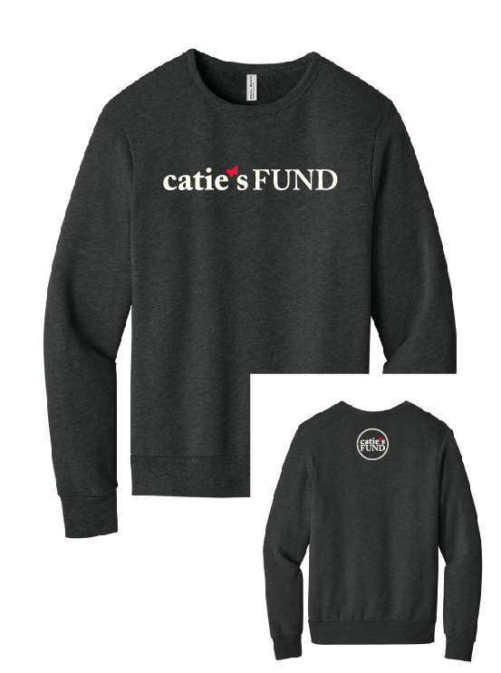 Catie's Fund-Sweatshirt (Dark Grey Heather)