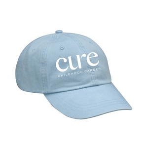 Blue Embroidered Hat